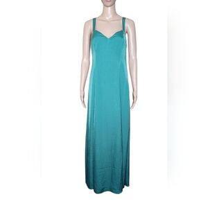 Modcloth Womens Green Size 8 tie back summer casual maxi vacation dress